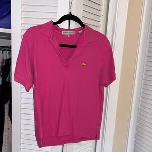 Masters Pink Polo Shirt